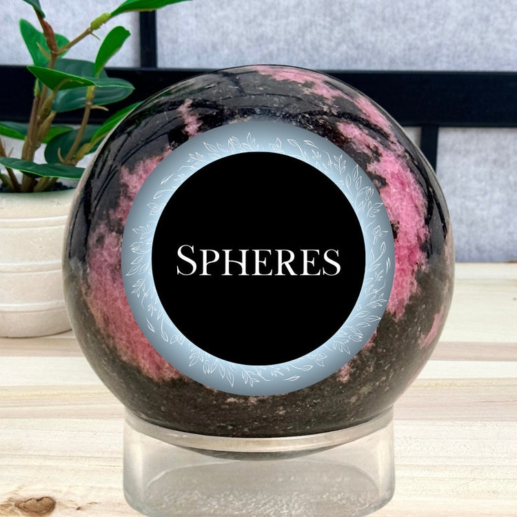 Crystal Spheres Collection, Itsy's Crystal Cove LLC