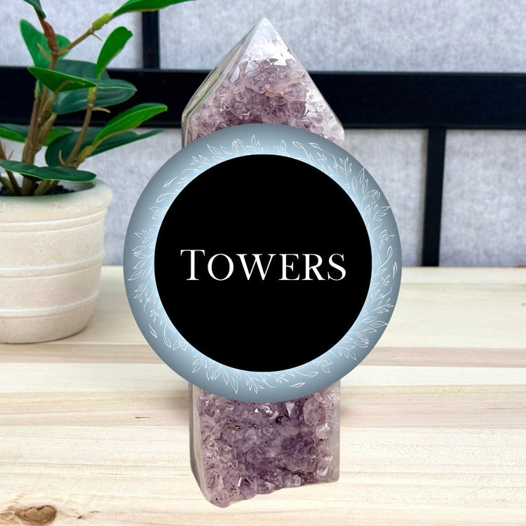 Crystal Towers Collection, Itsy's Crystal Cove LLC