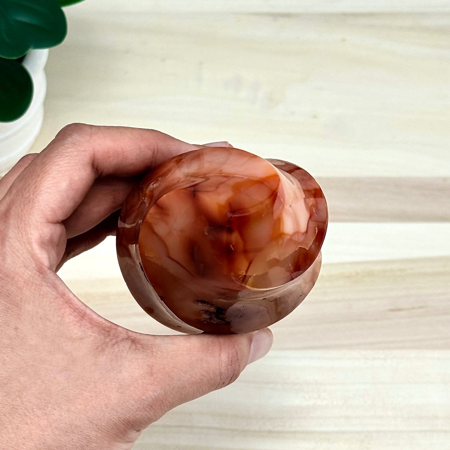 Carnelian Flame, 1 lb. 5.9 oz., Itsy's Crystal Cove LLC