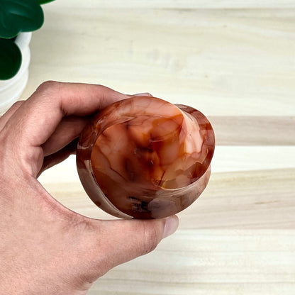 Carnelian Flame, 1 lb. 5.9 oz., Itsy's Crystal Cove LLC