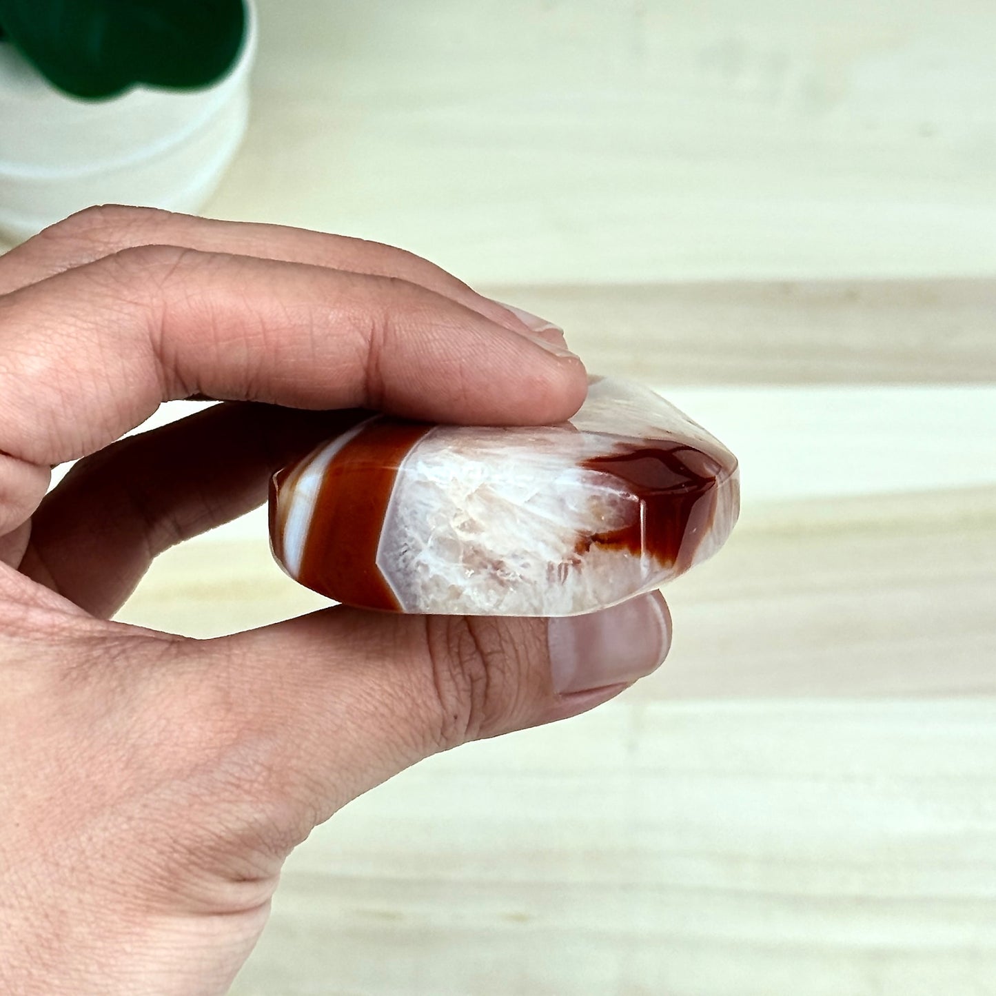Carnelian Tear Drop A, Itsy's Crystal Cove LLC
