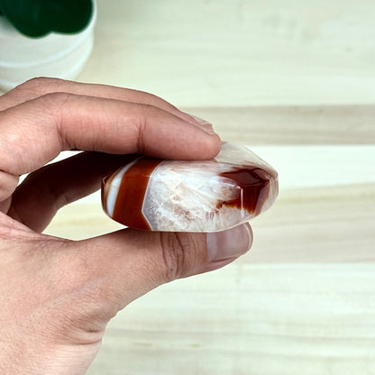 Carnelian Tear Drop A, Itsy's Crystal Cove LLC