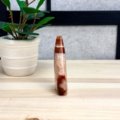 Carnelian Tear Drop A, Itsy's Crystal Cove LLC