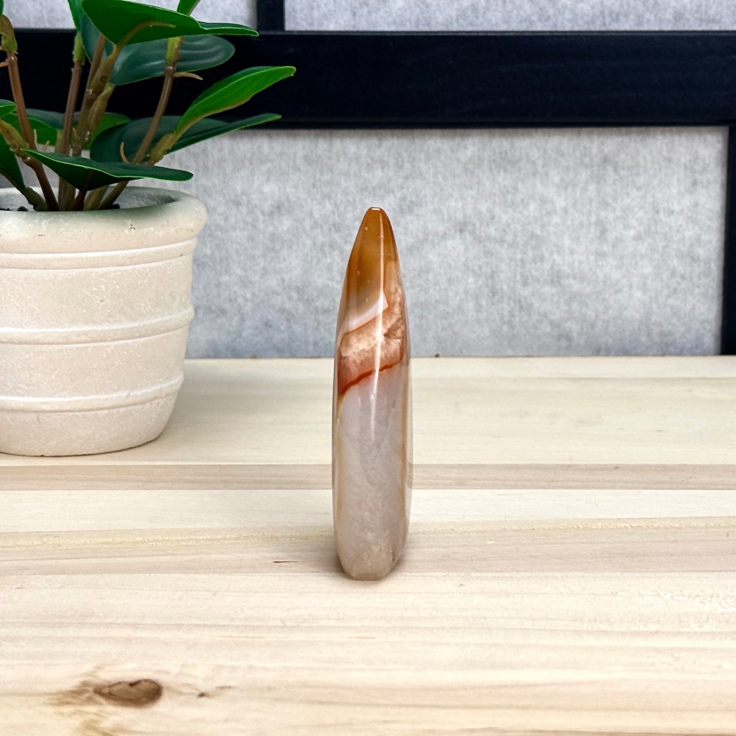 Carnelian Tear Drop B - Itsy's Crystal Cove LLC