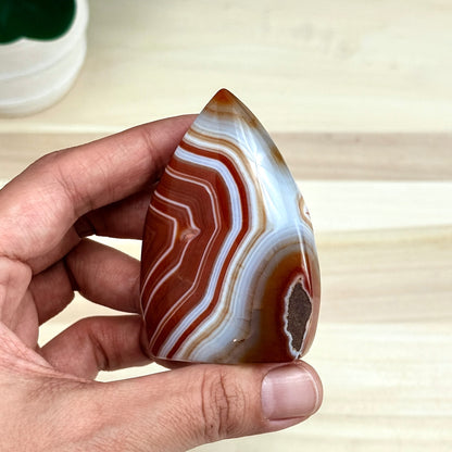 Carnelian Tear Drop C, Itsy's Crystal Cove LLC