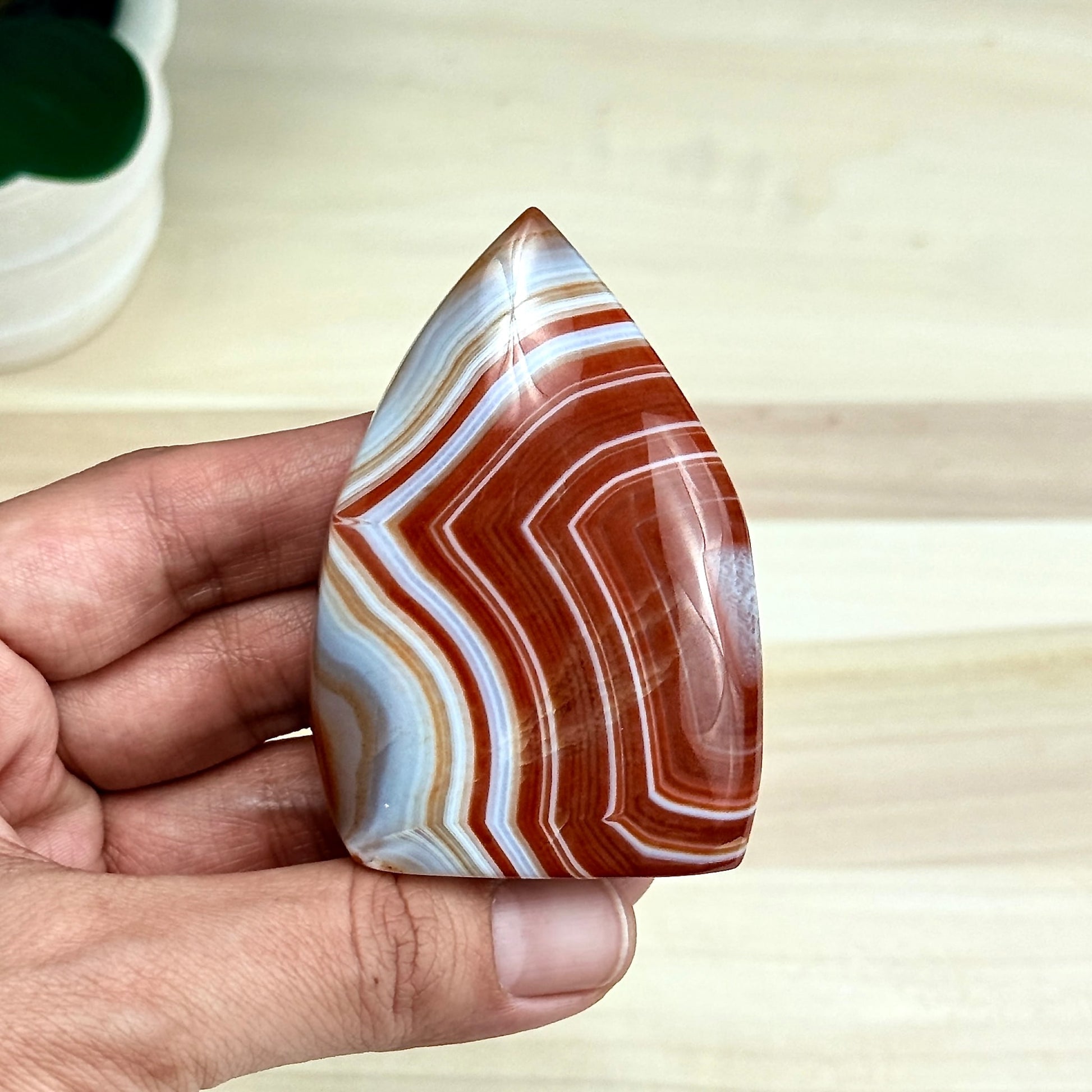 Carnelian Tear Drop C, Itsy's Crystal Cove LLC