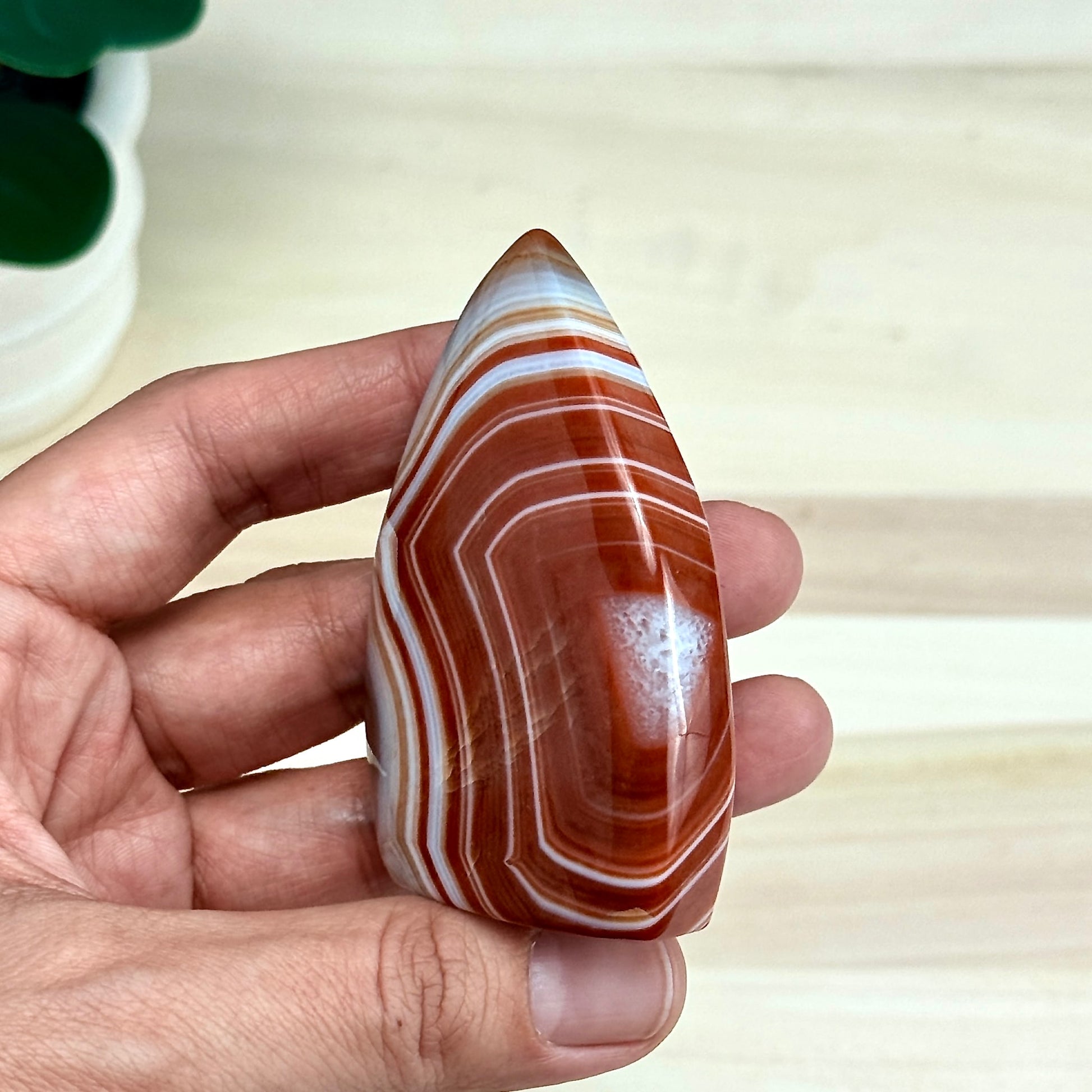 Carnelian Tear Drop C, Itsy's Crystal Cove LLC