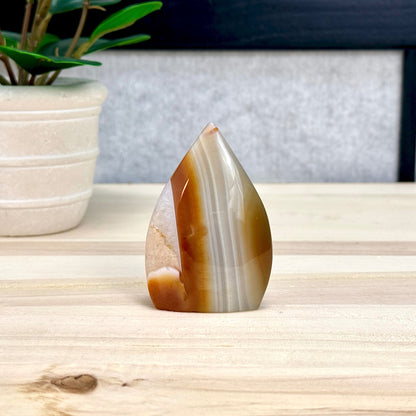 Carnelian Tear Drop D, Itsy's Crystal Cove LLC