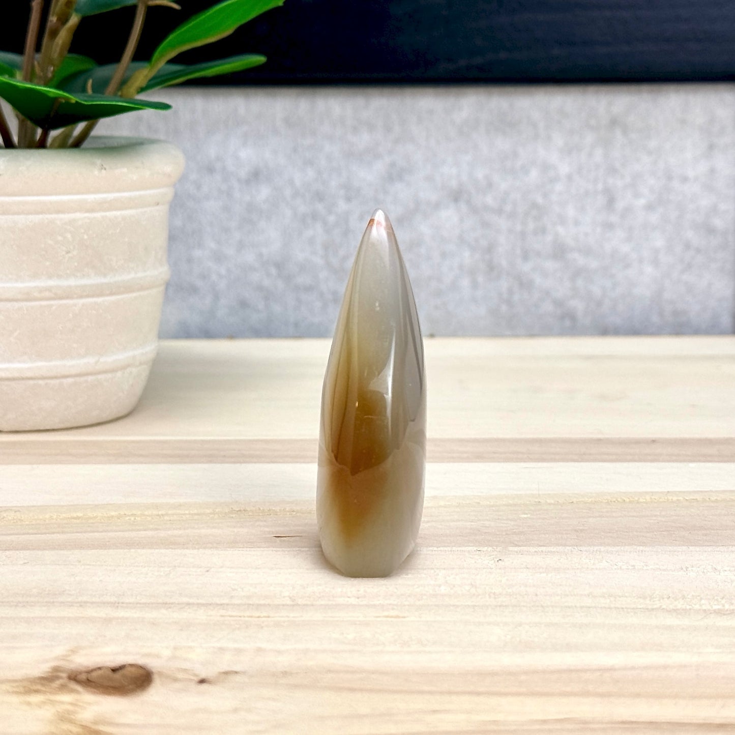 Carnelian Tear Drop D, Itsy's Crystal Cove LLC