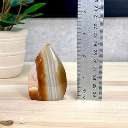 Carnelian Tear Drop D, Itsy's Crystal Cove LLC