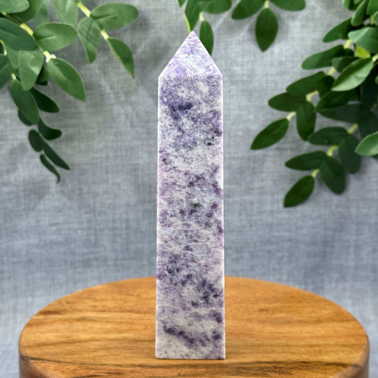 Lepidolite Tower, Imperfect - Itsy's Crystal Cove LLC
