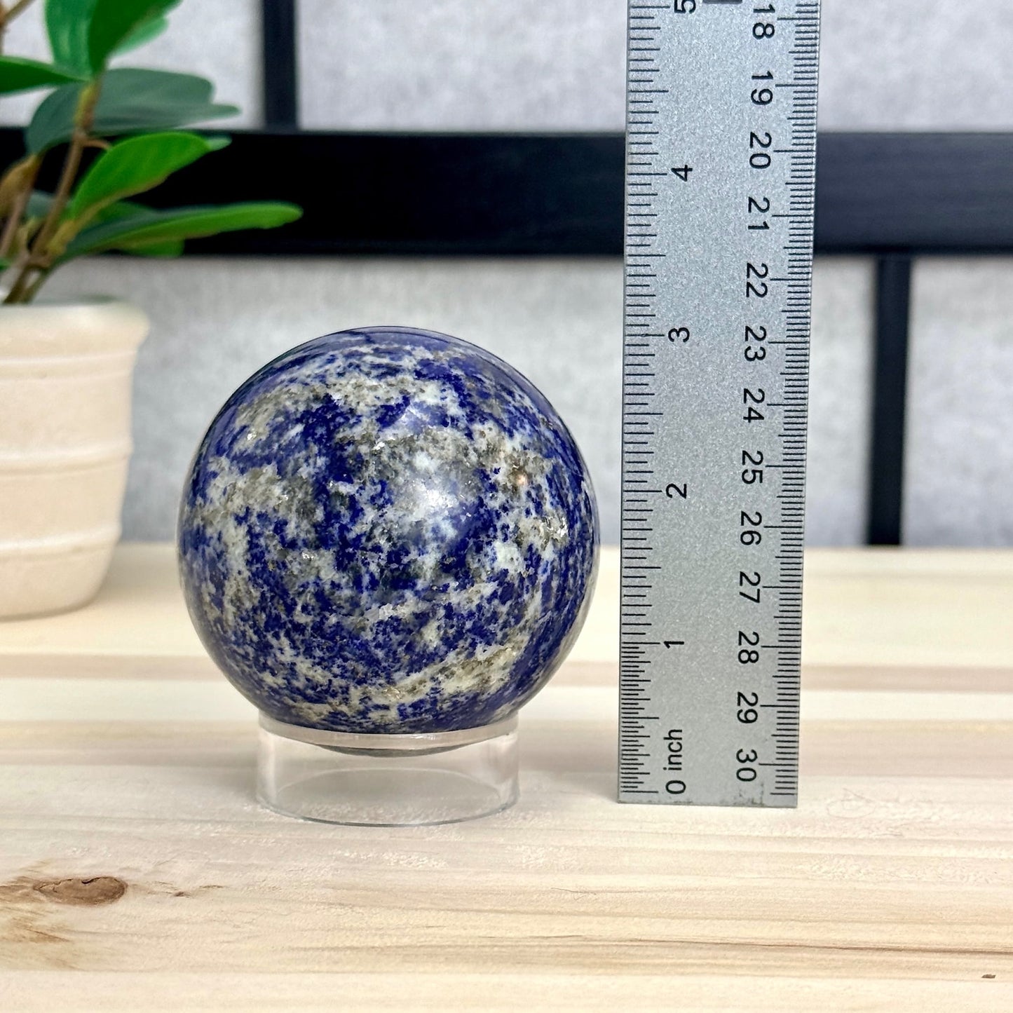 Lapis Lazuli Sphere, 2.76 in. - Itsy's Crystal Cove LLC