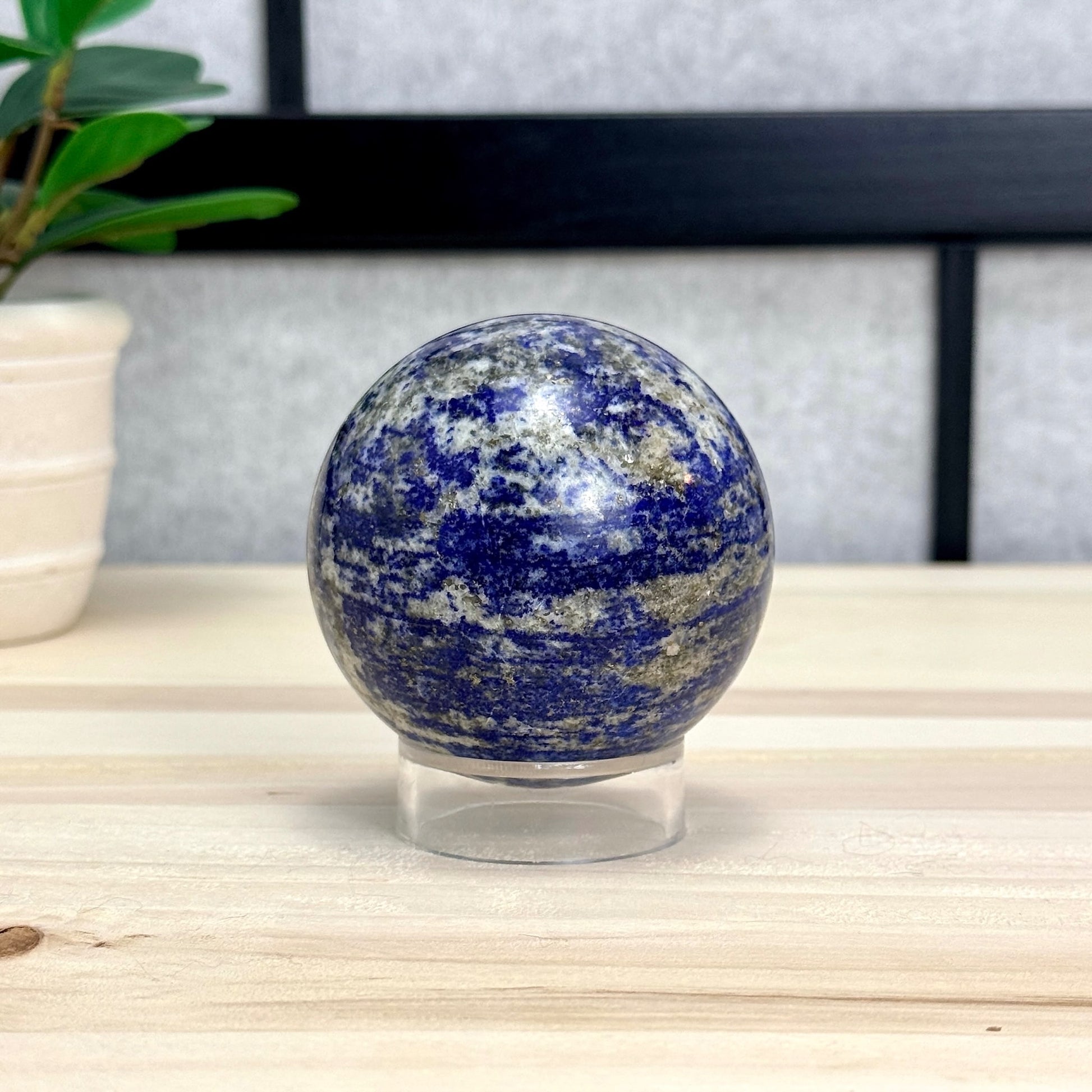 Lapis Lazuli Sphere, 2.76 in. - Itsy's Crystal Cove LLC
