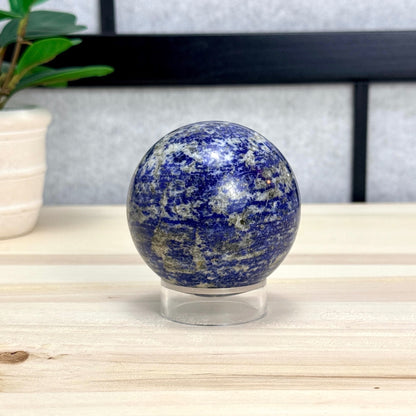 Lapis Lazuli Sphere, 2.76 in. - Itsy's Crystal Cove LLC