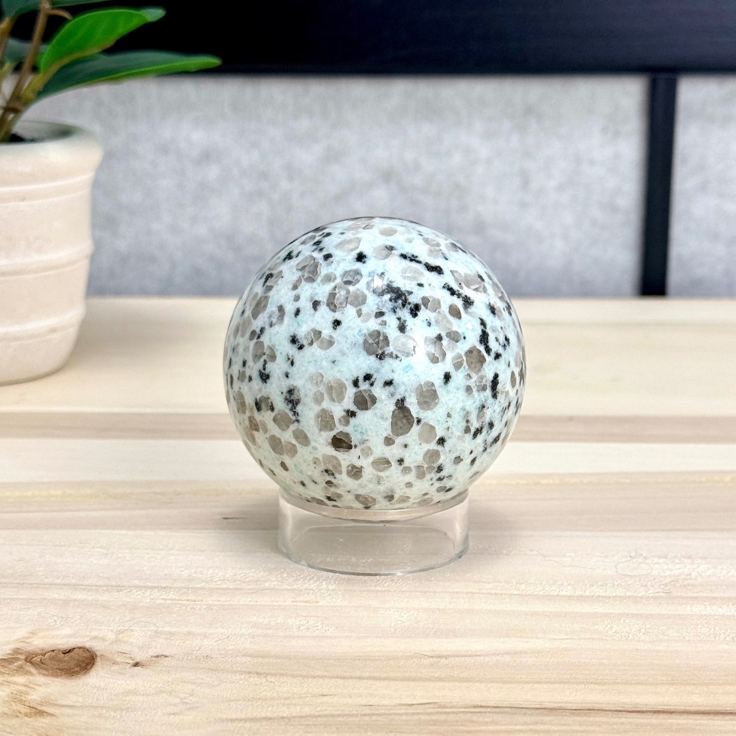 Kiwi Jasper Sphere, 2.66 in. - Itsy's Crystal Cove LLC