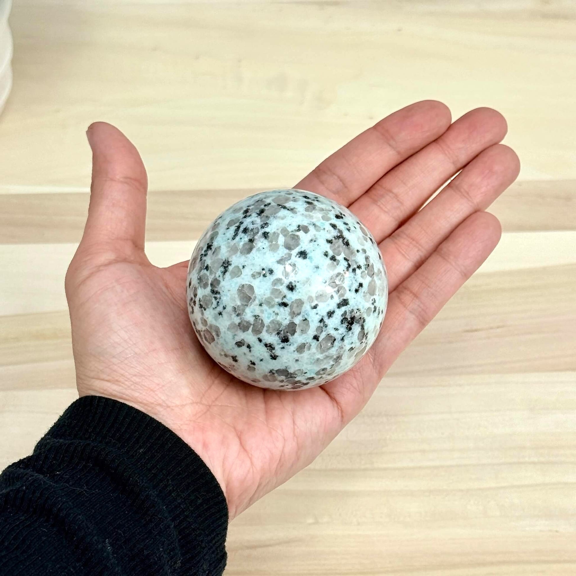 Kiwi Jasper Sphere, 2.55 in. - Itsy's Crystal Cove LLC