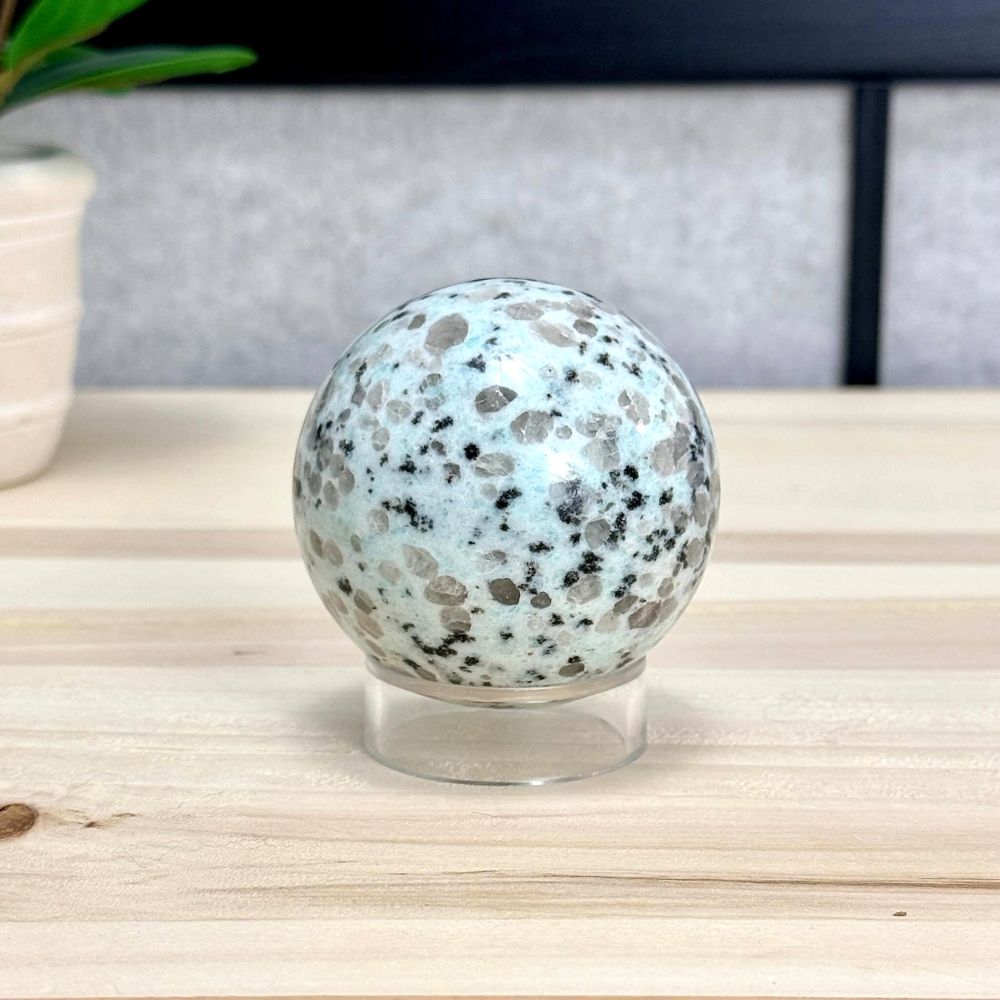 Kiwi Jasper Sphere, 2.55 in. - Itsy's Crystal Cove LLC