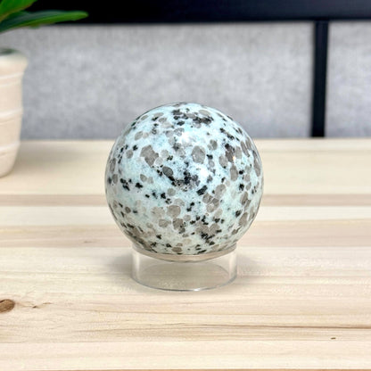 Kiwi Jasper Sphere, 2.55 in. - Itsy's Crystal Cove LLC