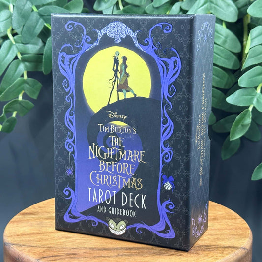 Tim Burton's The Nightmare Before Christmas Tarot Deck and Guidebook, written by Minerva Siegel, illustrated by Abigail Larson - Itsy's Crystal Cove LLC