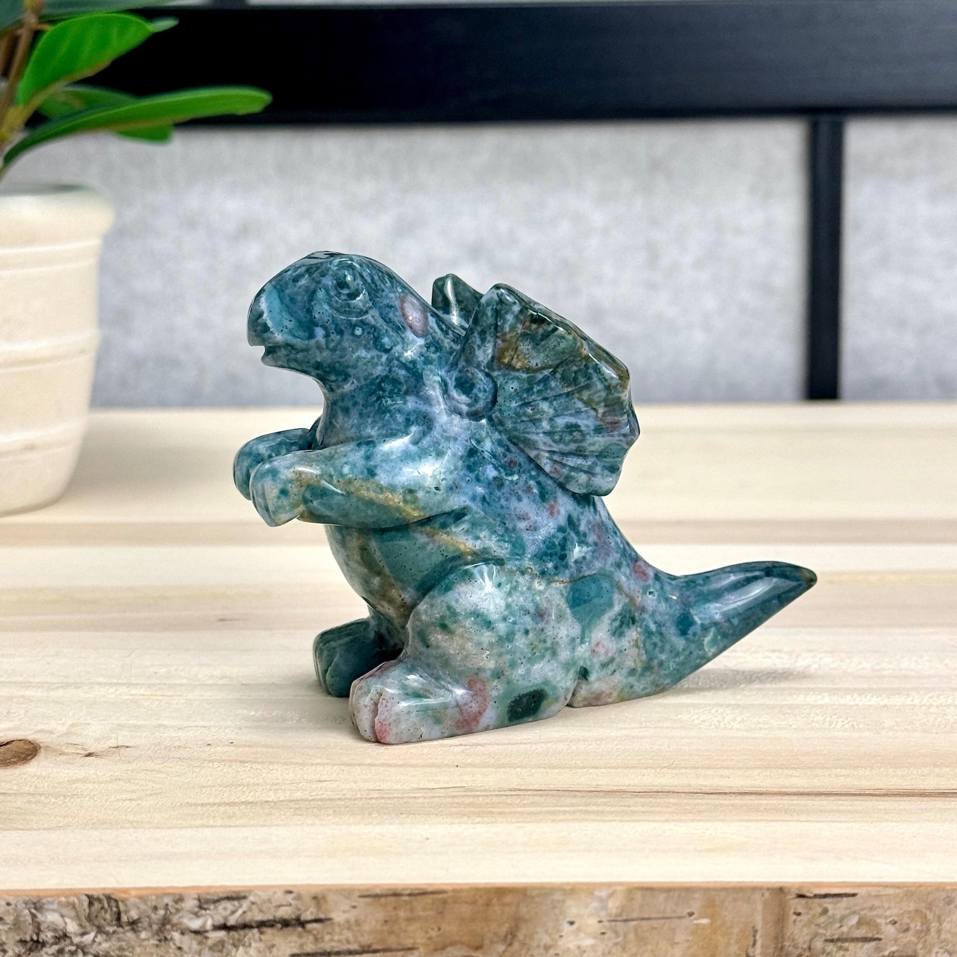 Sea Jasper Chunky Dragon - Itsy's Crystal Cove LLC