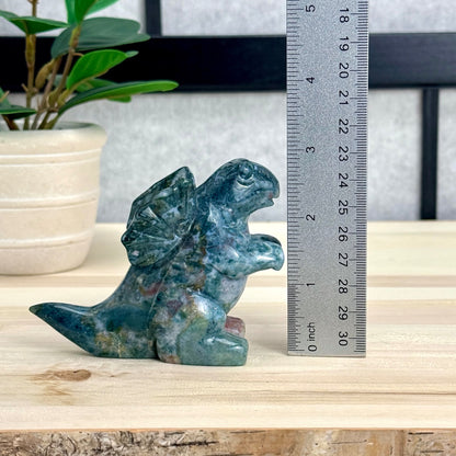 Sea Jasper Chunky Dragon - Itsy's Crystal Cove LLC