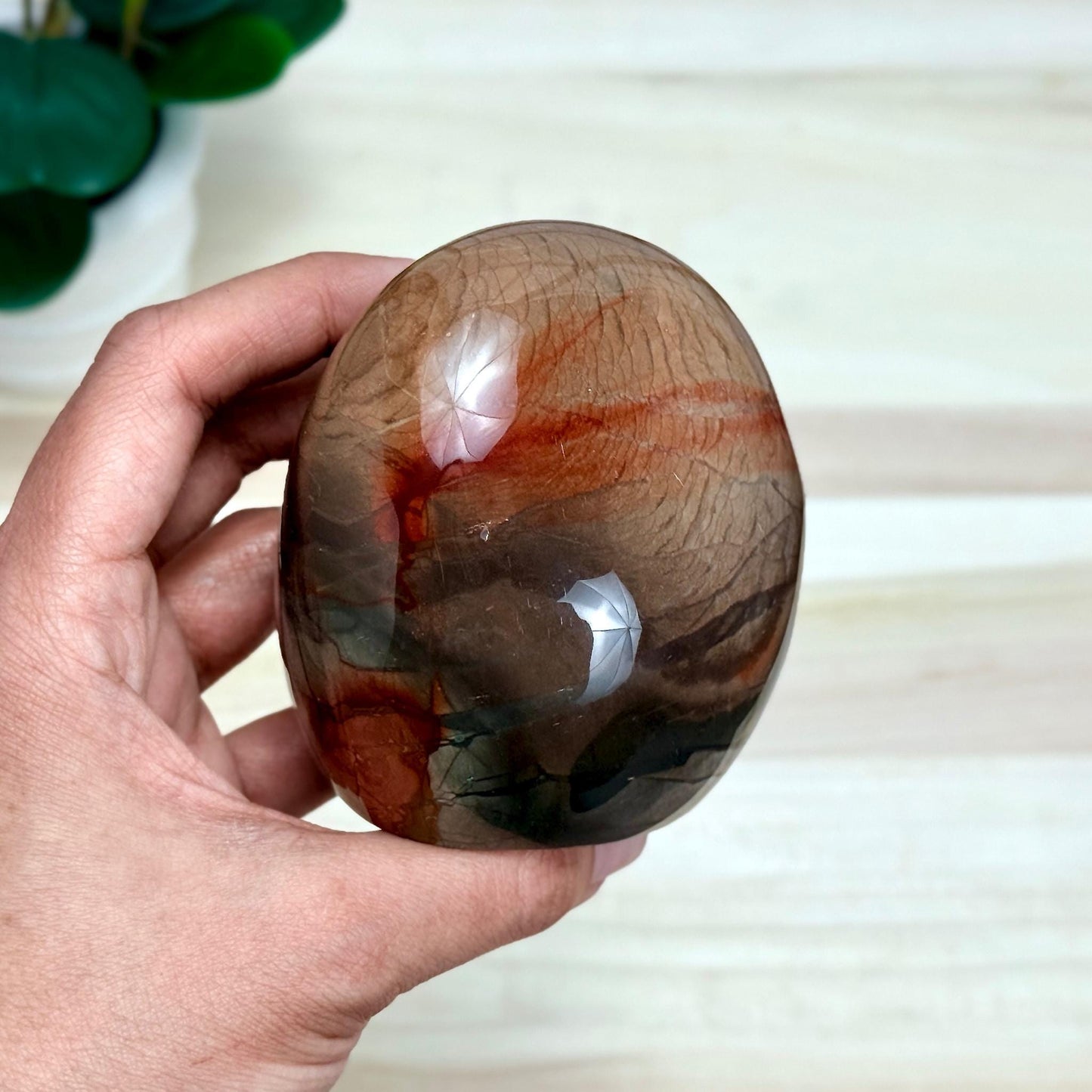 Polychrome Jasper Free Form, 1 lb. 5.9 oz. - Itsy's Crystal Cove LLC