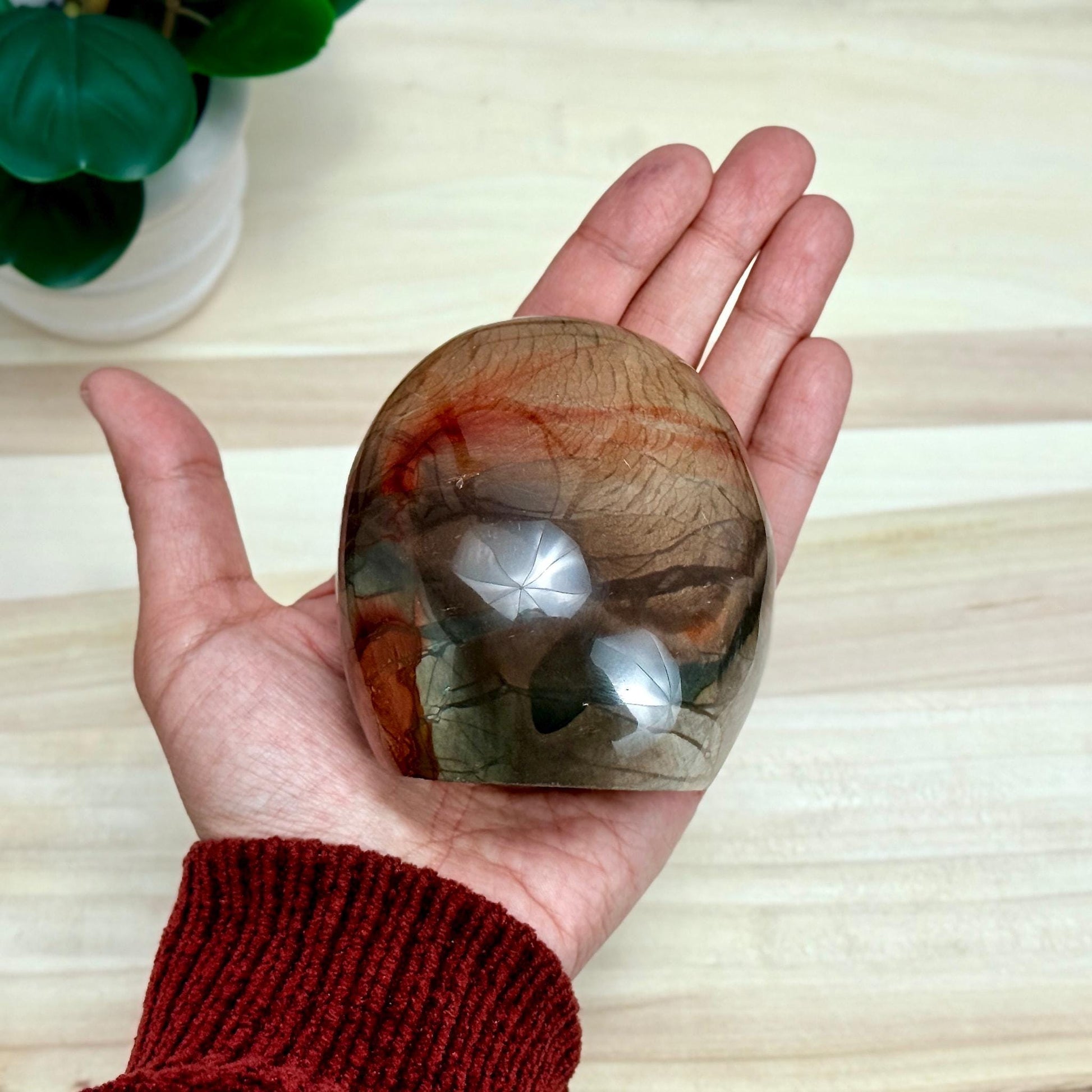 Polychrome Jasper Free Form, 1 lb. 5.9 oz. - Itsy's Crystal Cove LLC