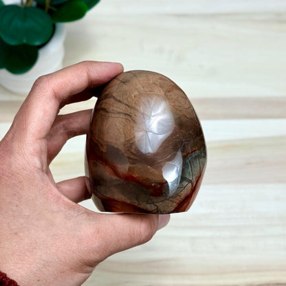 Polychrome Jasper Free Form, 1 lb. 5.9 oz. - Itsy's Crystal Cove LLC