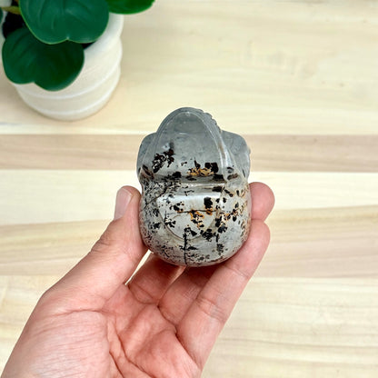 Picture Jasper Skull Carving, 2.73 in. - Itsy's Crystal Cove LLC