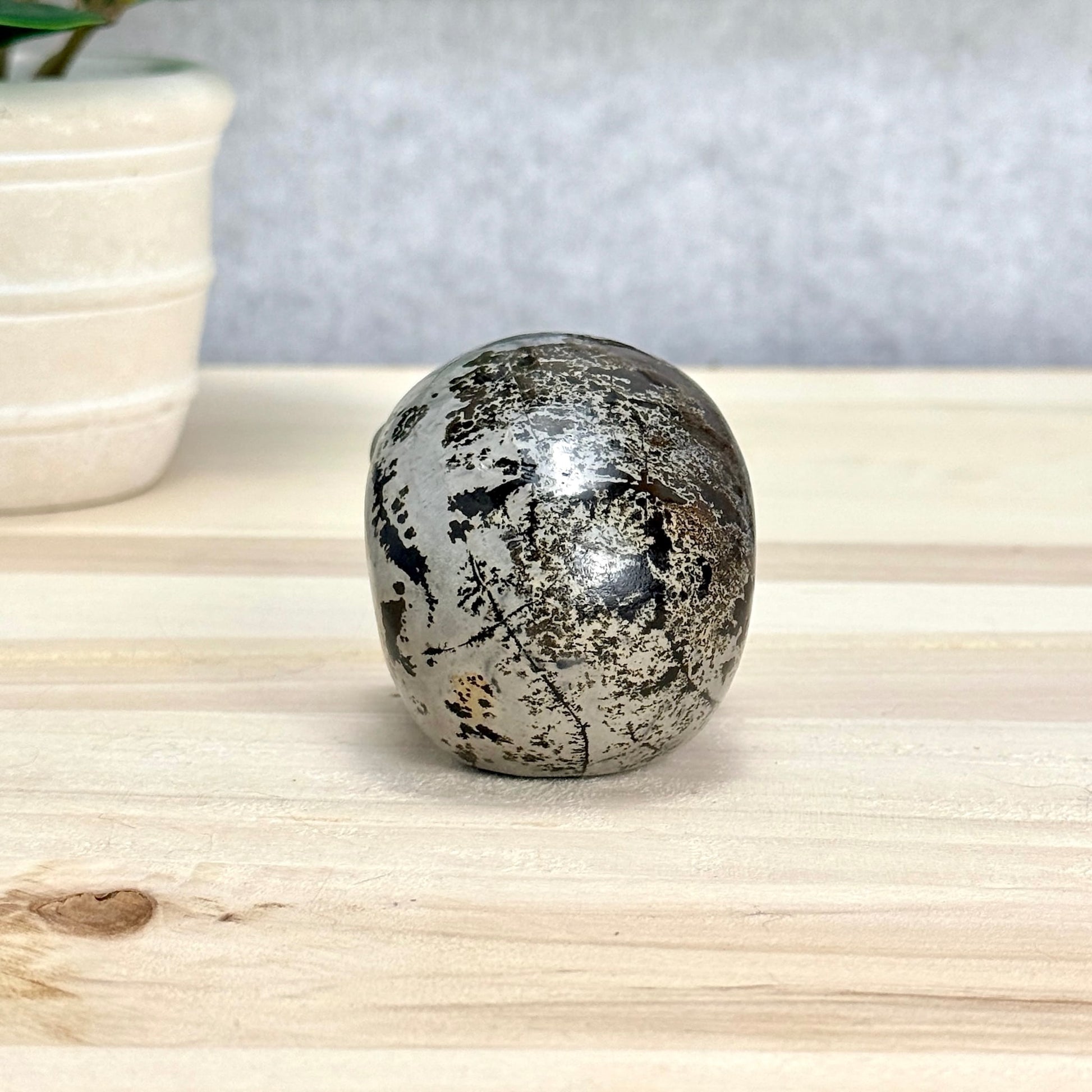 Picture Jasper Skull Carving, 2.73 in. - Itsy's Crystal Cove LLC