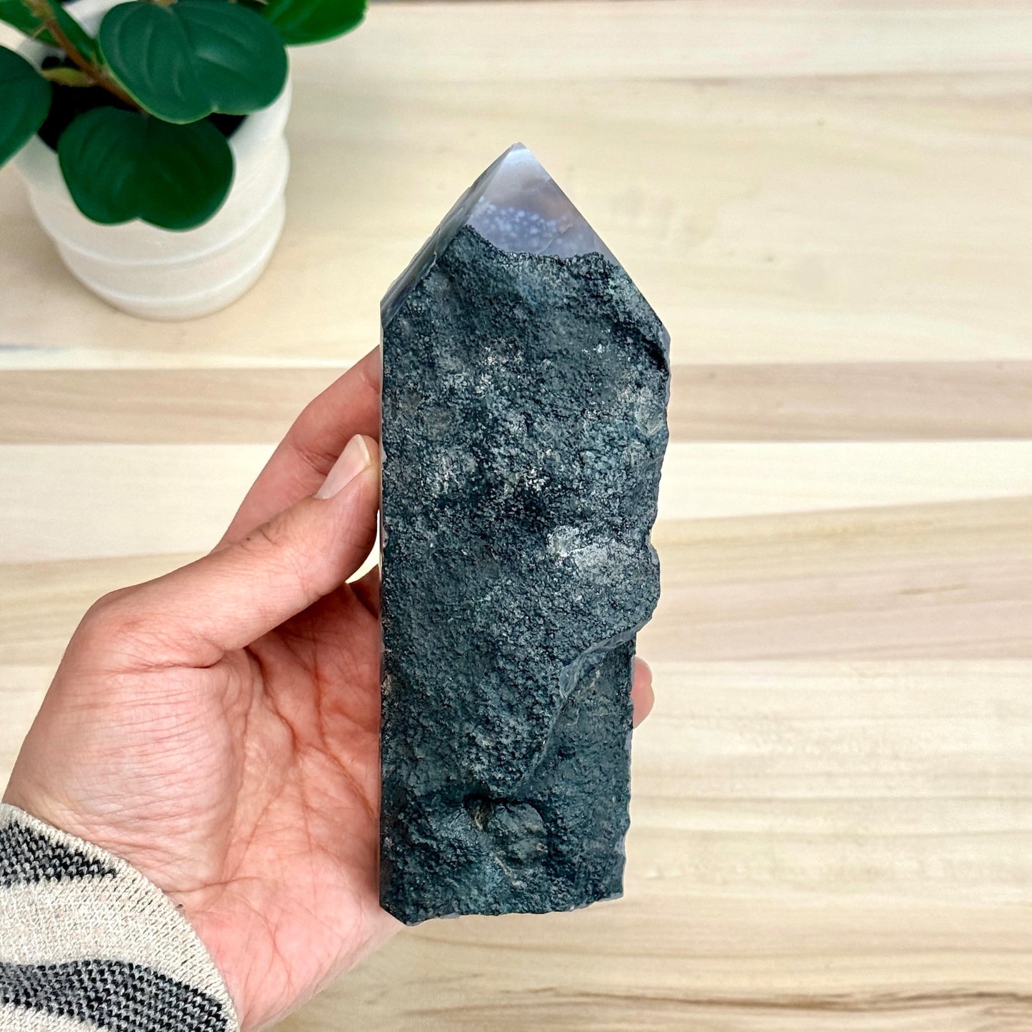 Amethyst Cluster Tower A - Itsy's Crystal Cove LLC