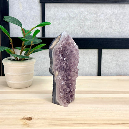 Amethyst Cluster Tower A - Itsy's Crystal Cove LLC