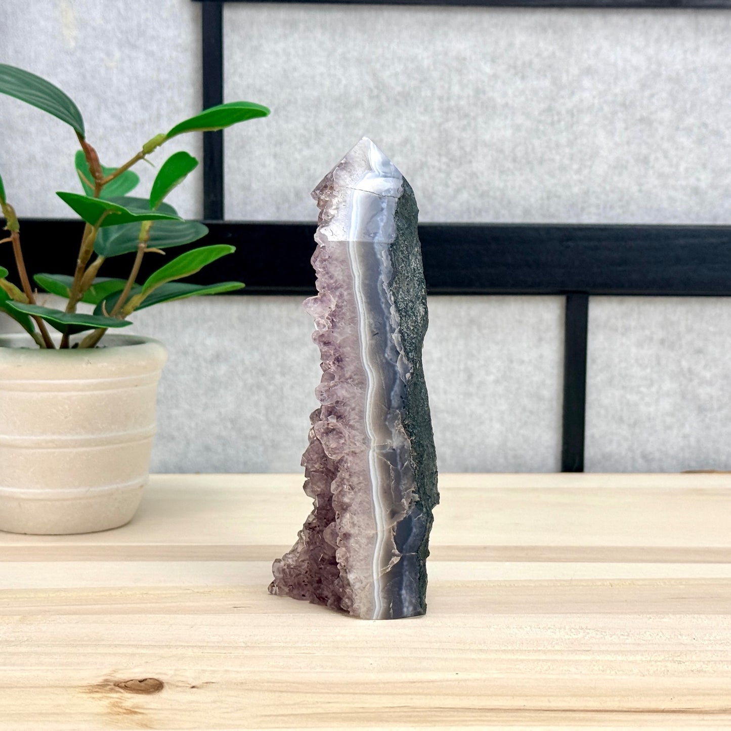 Amethyst Cluster Tower A - Itsy's Crystal Cove LLC