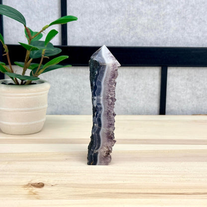 Amethyst Cluster Tower C - Itsy's Crystal Cove LLC