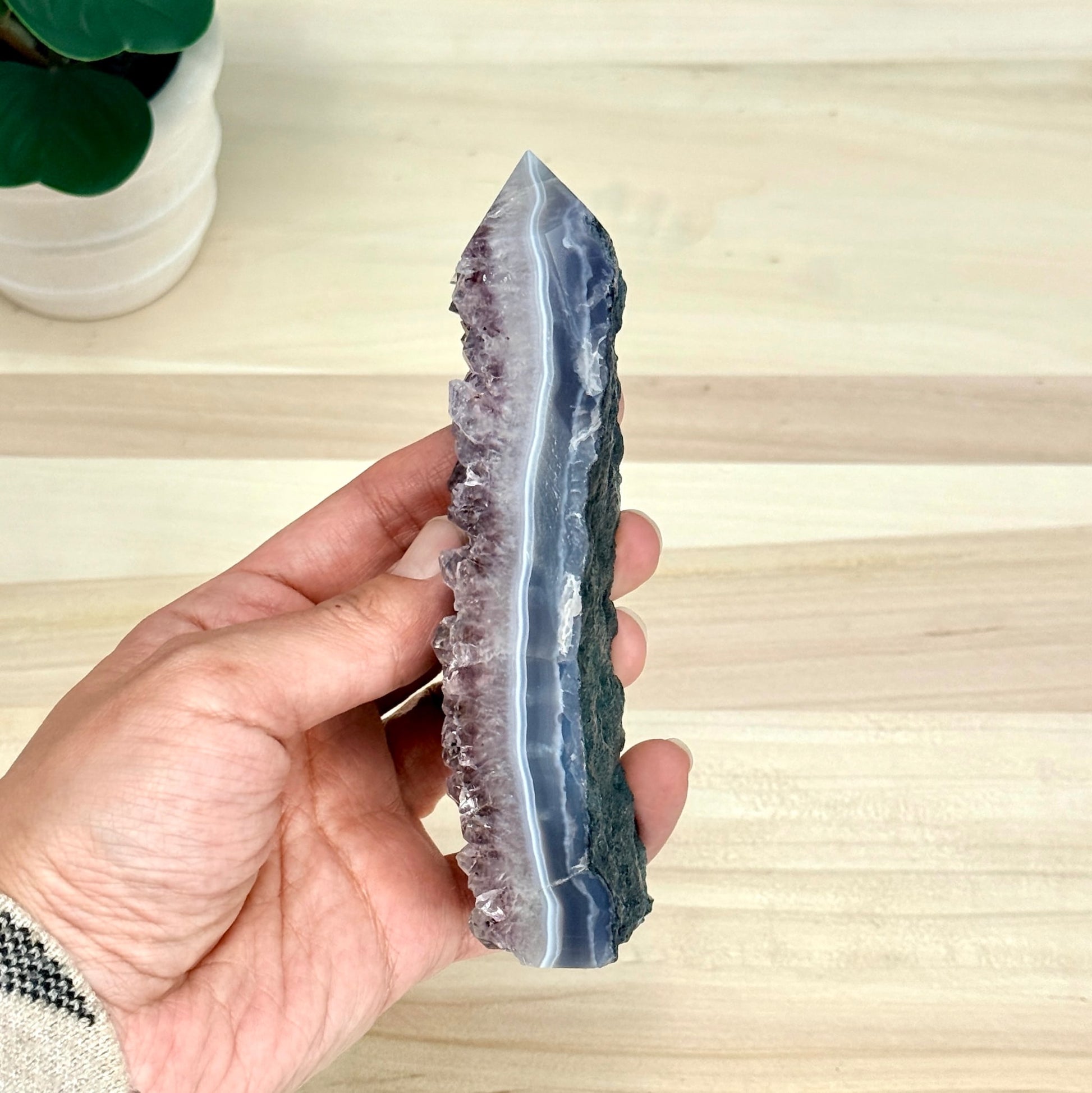 Amethyst Cluster Tower C - Itsy's Crystal Cove LLC