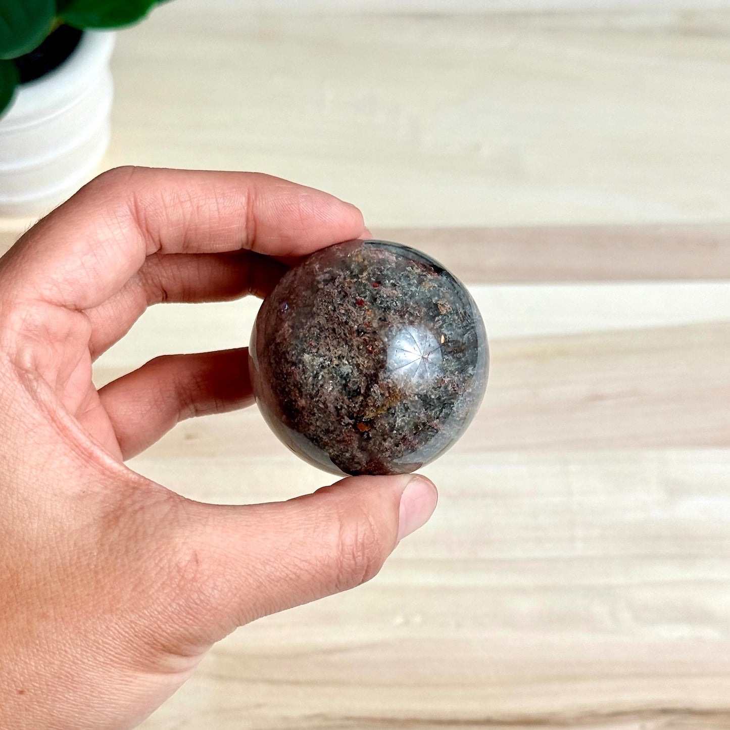 Garden Quartz Sphere, 2.0 in. - Itsy's Crystal Cove LLC