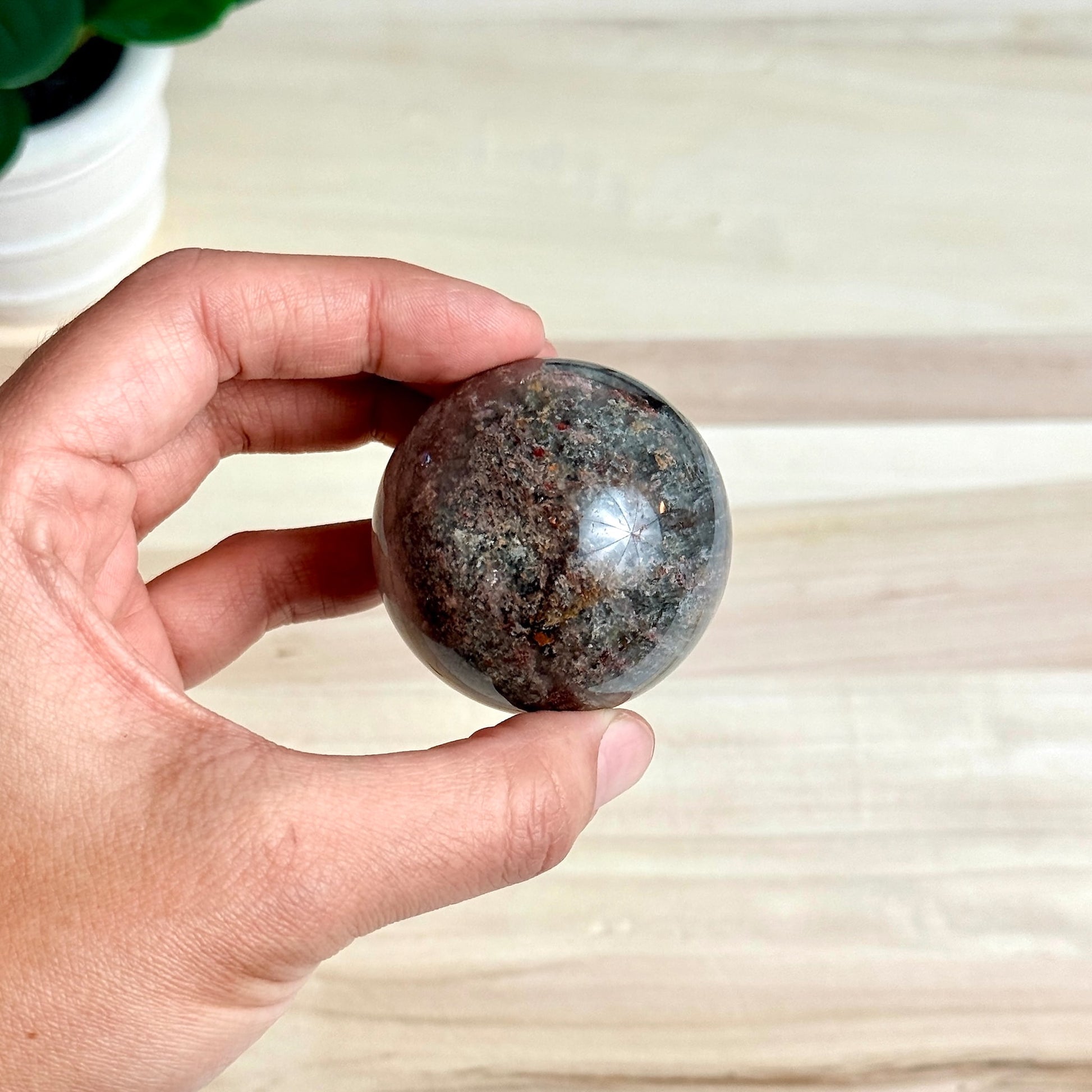 Garden Quartz Sphere, 2.0 in. - Itsy's Crystal Cove LLC